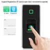 Metal Access Controller 125KHZ RFID Card Reader Waterproof Fingerprint Door