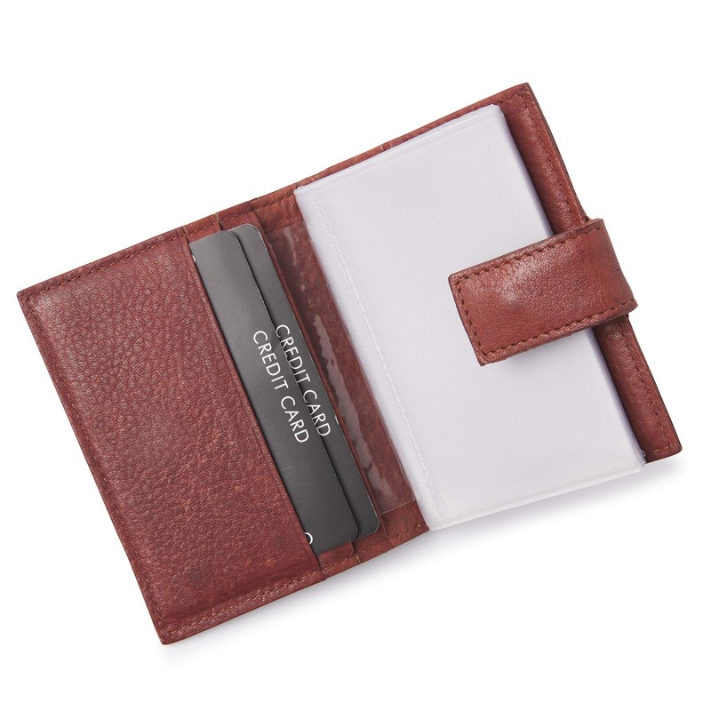 dR Amsterdam Credit Card Pencil Case - Tampa, brown, S,