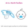 MAM Air Night Pacifiers, MAM Sensitive Skin Pacifier 6+ Months,