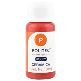 POLITEC HOBBY CERAMICA ROJO 314 30ML