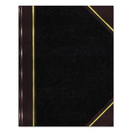 National Texhide Series Record Book, Black, 10" x 8", 300 Numbered Pages (56231)
