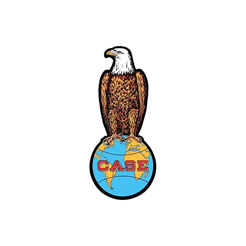 Case "Old Abe" Eagle Farm Machinery Plasma Cut Metal Sign