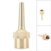 Brass Direct Fountain Nozzle Female Screw Connection Spherical Joint Adjustable