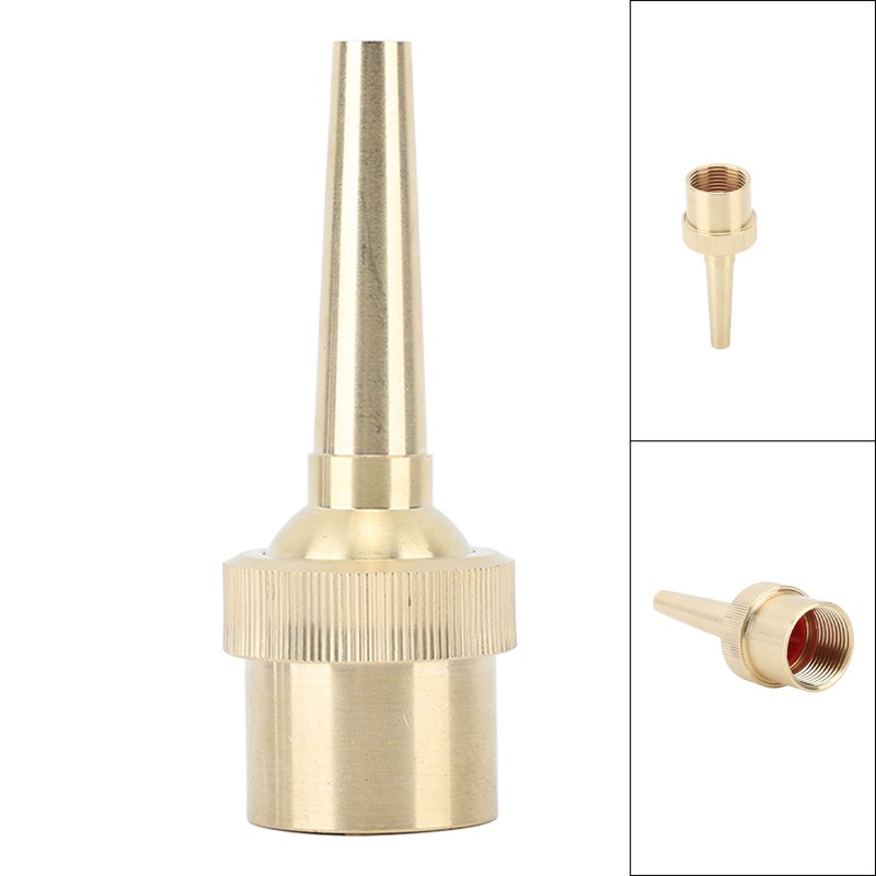 Brass Direct Fountain Nozzle Female Screw Connection Spherical Joint Adjustable