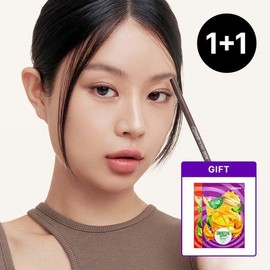 Peripera [1+1] Speedy Skinny Brow [Giveaway] Smoothie Time Mask (Random) 2 sheets, 001 Gray Brown/008 Taupe Beige [Acorn Collection] / 페리페라 [1+1]스피디 스키니 브로우 [증정]스무디타임마스크(랜덤)2매, 001 그레이브라운/008 토프베이지[도토리컬렉션]