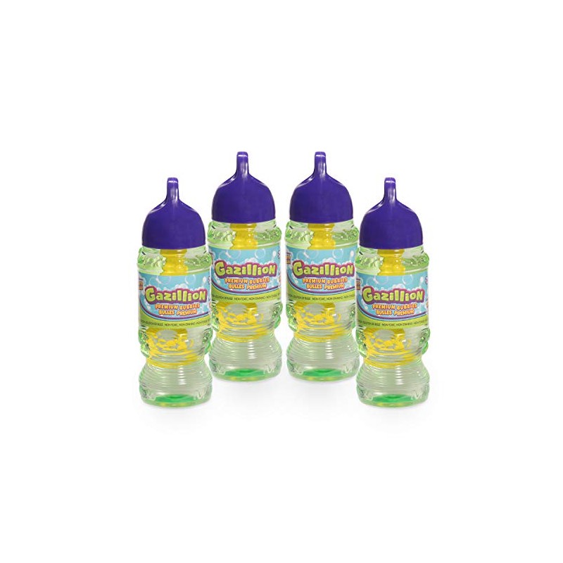 Gazillion Bubbles 10 oz. 4-Pack + 4 Multi Bubble Wands