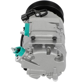 SCITOO Air Conditioner AC Compressor with Clutch for Hyundai Santa Fe Sport 2.0L for Hyundai Santa Fe Sport 2.4L 2013-2018 (977011U500 977011U500RU)