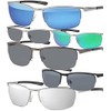 Men's Sun Glasses Designer Sport Biker Metal, blue