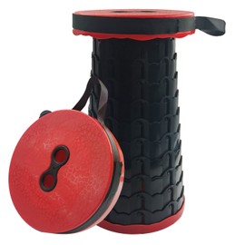 Portable Camping Stool, Upgraded Folding Outdoor Stool, Lightweight Collapsible Seat for Campking, Fishing, Picnic, Travel