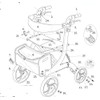Replacement Parts for Drive Nitro HD Rollator, 10266HD (12. Seat
