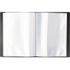 A5 Display Book with Zipped Closure with 20 Plastic Pockets