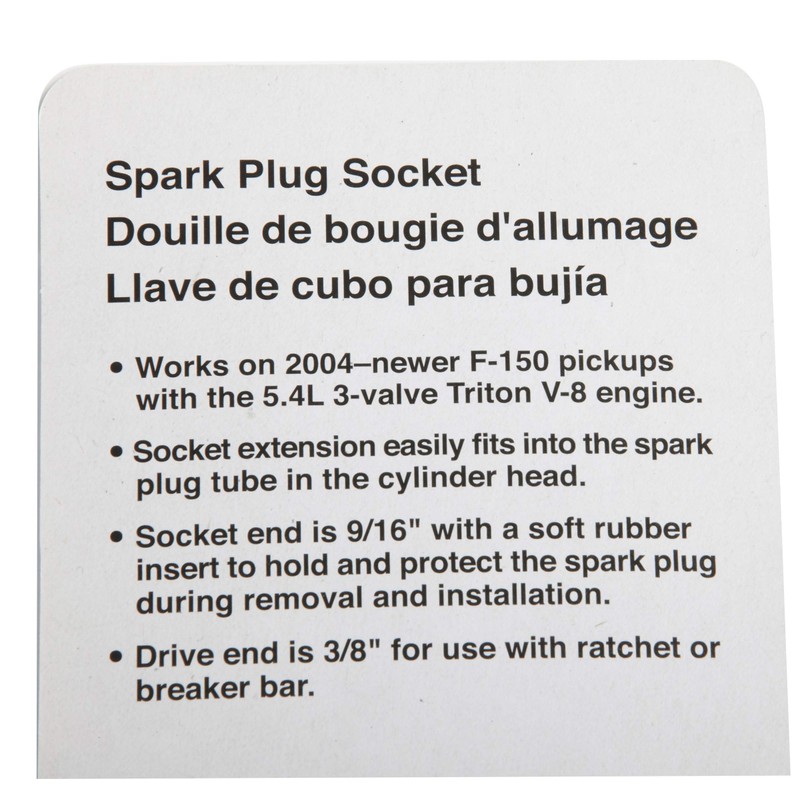 OTC 6900 Ford F-150 Spark Plug Socket, Gray