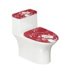Hresuewn Snowman Toilet Lid Cover Tank Lid Cover Stretchable Stylish