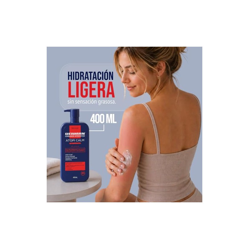 Derman Atopi Calm Emulsión Corporal Urea Avena Coloidal 400