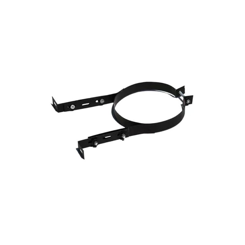 Chimney Pipe Bracket Holder, Adjustable Portable Fireplace Flue Liner Clamp