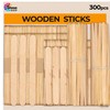 Popsicle Stick Craft Supplies 300pcs - Premium Quality - Jumbo