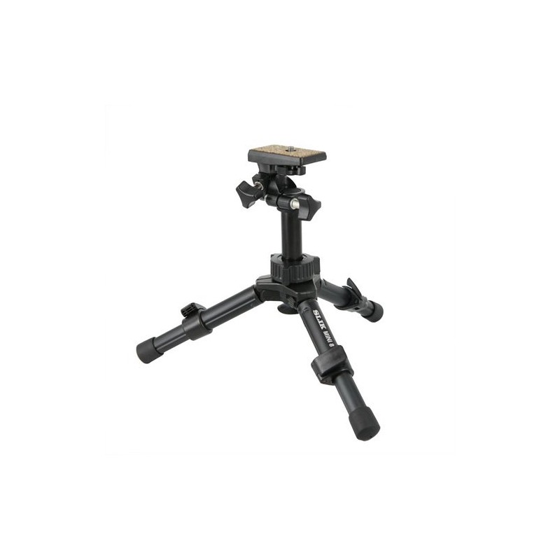Slik Mini 8 Tripod - Color: Silver