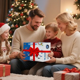 Nazano 4-in-1 Hover Soccer Ball Set, Rechargable Air Floating Soccer Toy with LED Lights, Indoor & Outdoor Kids Sports Toys, Christmas Birthday Gifts for Boys Girls Aged 3 4 5 6 7 8-12