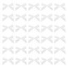 MECCANIXITY 200 Pcs Mini Ribbon Bow 1.8 Inch Mini Fabric