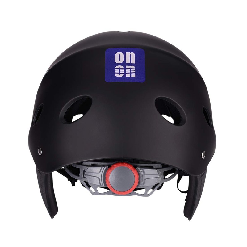 Tontron Classic Wakeboard Kajak Kite Surf Wassersporthelm (Schwarz, Large)