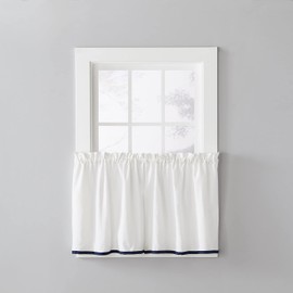 SKL HOME by Saturday Knight Ltd. Manor Tier Pair, 57"x24", Navy