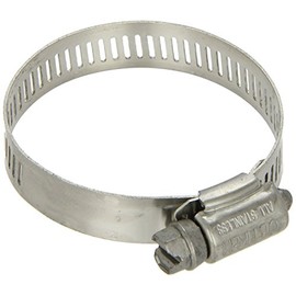 Oetiker 17700340 Stainless Steel Worm Drive SAE Type"F" Hose Clamp (Irrigation), Clamp ID Range 13 mm (Closed) - 27 mm (Open) (Pack of 250)