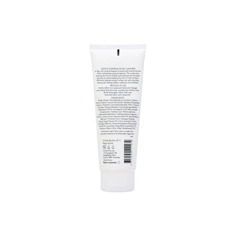 Natio Gentle Foaming Facial Cleanser 100g