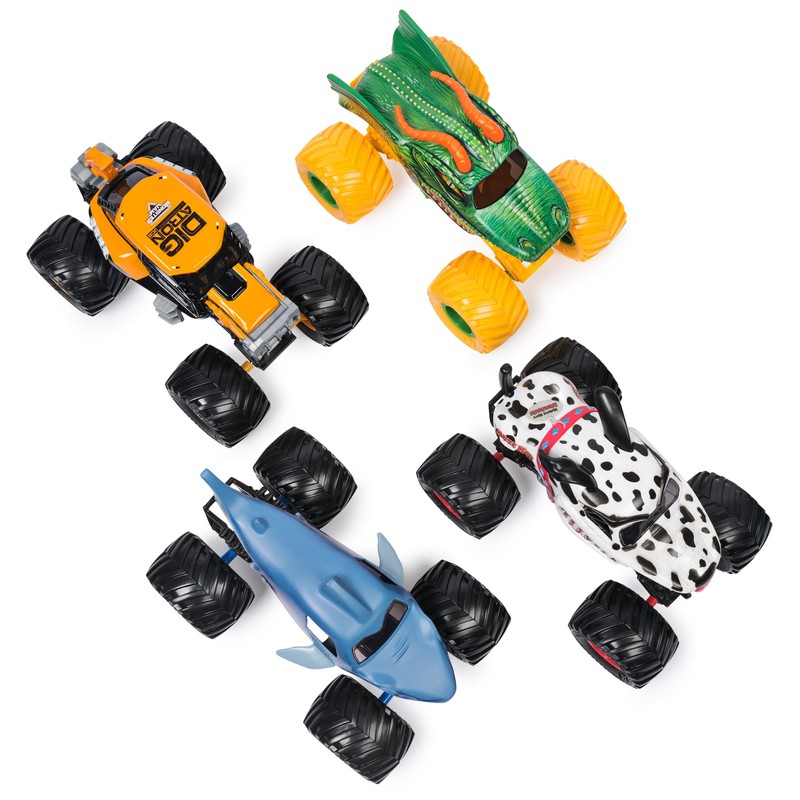 Monster Jam, 1-24 Scale Megalodon Monster Truck, Collector Die-Cast Vehicle