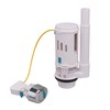 Plastic Toilet Cistern Water-Saving Push Button Dual Drain Flush Valve