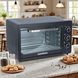 HOMEDAS 0.9 cubic-ft Microwave Compact One-Touch Settings cu ft 900W Oven NEW
