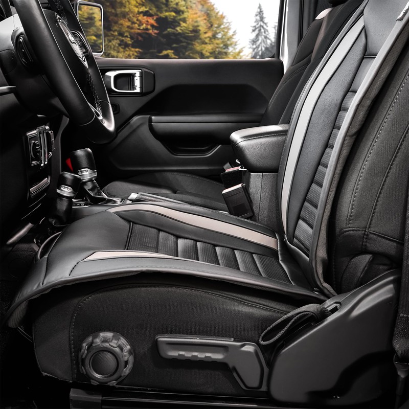 Alpena Masque 63054 Luxury Series Gray Luxury Series Seat Cover,