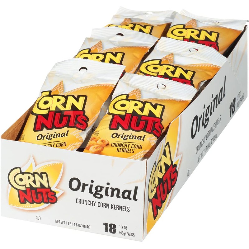 CORN NUTS Original Flavored Corn Kernels, Crunchy Corn Snacks, Snack