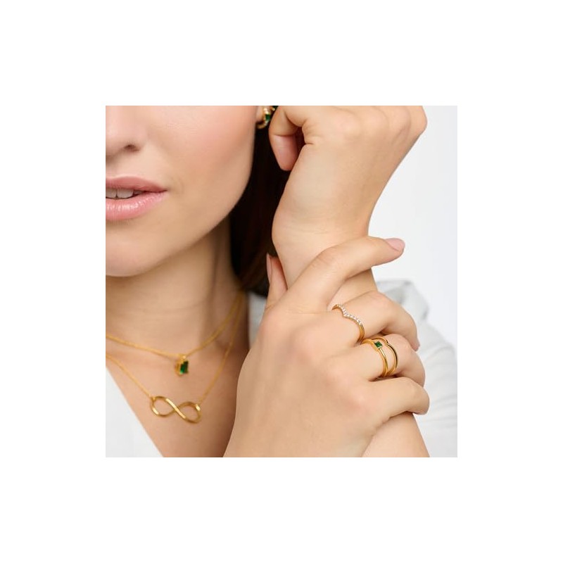 THOMAS SABO, 50, Sterling Silver, Cubic Zirconia