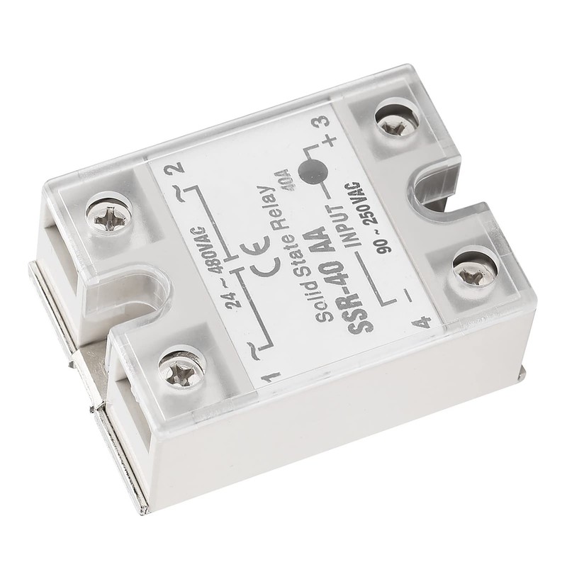 40A Solid State Relay Module Input 90-250V AC Output 24-480V