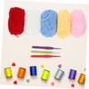 BIUDECO 1 Set Beginner Crochet Kit Complete Crochet with Ergonomic