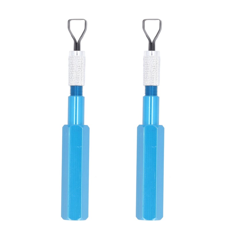 2 Set Floor Skiving Knife 4Pcs HSS Blades Aluminum Alloy