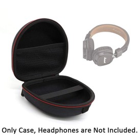 CoWalkers Funda rígido para Marshall Major II/Major III/Mid/Monitor Bluetooth Beats Solo3 Solo2 JBL J55a J55i E45BT J56BT Duet Everest 300 Bose Auriculares internos Bolsa de Almacenamiento