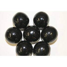 Bayside Candy 1" Large Gumballs - Colored Gumball Collection - Gumball Machine - Black Gumballs 1" Large (5LBS)