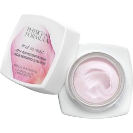 Physicians Formula Rosé All Night Crema Facial de Noche, Piel Normal