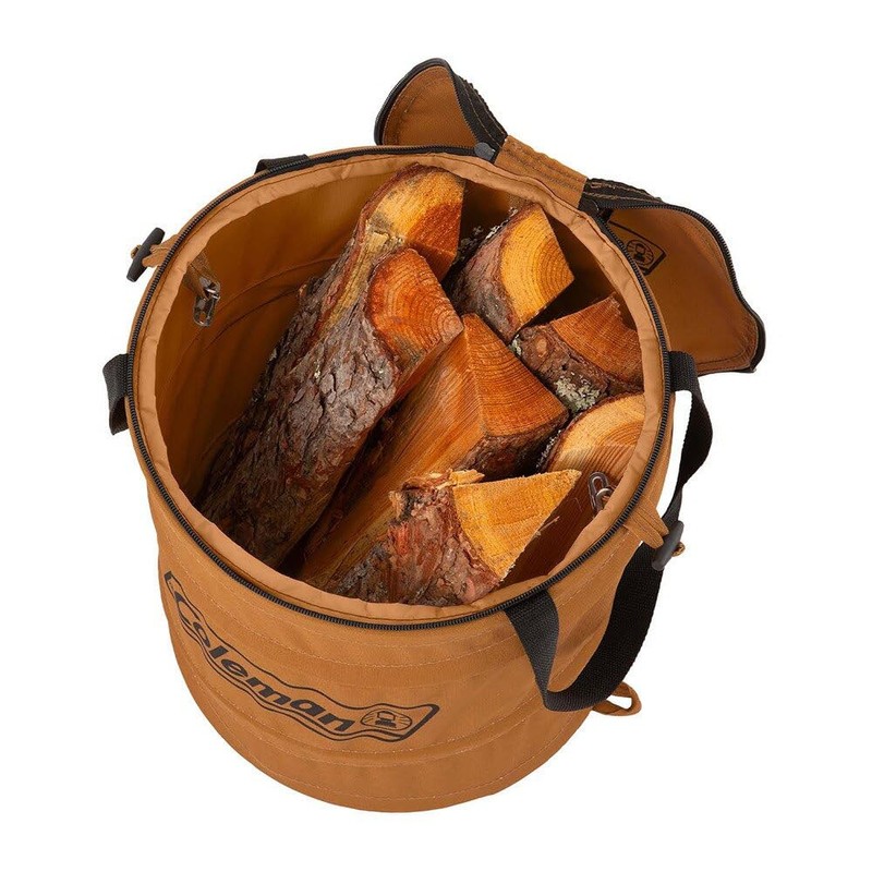 Coleman Pop-Up Box Outdoor Camping Trash Can Touch-Open Compact Storage