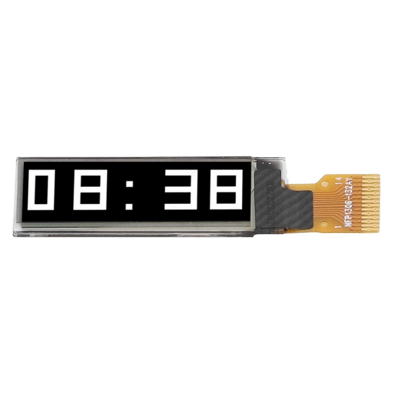 4PCS 14PIN 0.91in Display Module with IIC Interface 128x32 Organic
