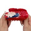 Aurasnap Red Betta Hair Claw Clip - Acetate Non-Slip Hair