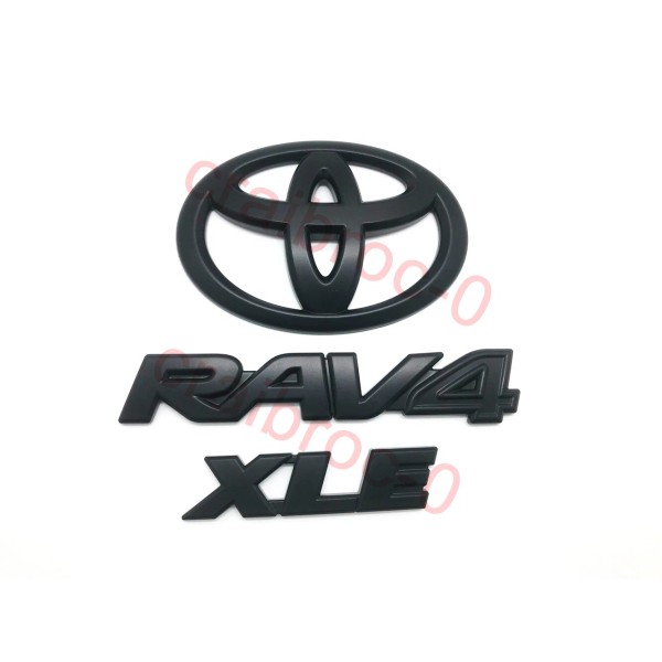 Toyota 3PCS 2019 - 2023 TOYOTA RAV4 XLE BLACK OUT