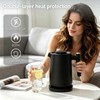 HoJang Small Electric Kettle 0.8L, 800W 6H Physical Insulation, Airtight