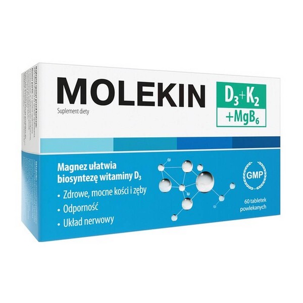Categories:Bone structure regeneration,Joints, muscles, bones,Pharmacy Molekin D3 + K2 +