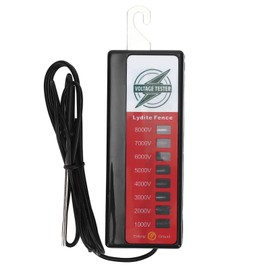 Electric Fence Tester Multi Light Voltage Detection for Farm Supply Fencing ABS 8KV
