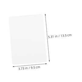 SEWACC 100pcs Laminating Sheets Thermal Pouches for Photos Id Badges Business Cards and Notecards Protection for Home Office Use