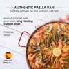 Machika Carbon Steel Pan, Premium Paella Pan for Perfect Socarrat,