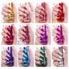 QIUFSSE Mirror Nail Polish Metallic Nail Polish Long Lasting Mirror