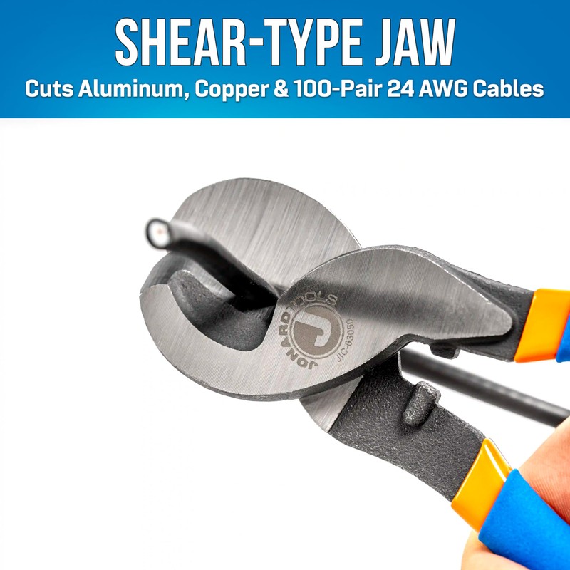 Jonard Tools JIC-63050 High Leverage Cable Cutter - Chrome Vanadium